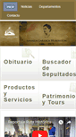 Mobile Screenshot of cementeriogeneral.cl
